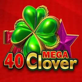 40 Mega Clover slot logo by Amusnet Interactive at Slotosport Casino40 Mega Clover
