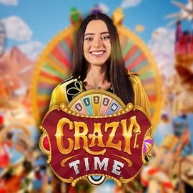 Crazy Time game by Evolution – logo hosted on Slotosport Casino