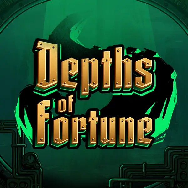 Depths of Fortune online game logo by AvatarUX Studios on slotosport-casino.uk