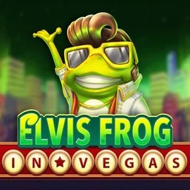 Logo of Elvis Frog In Vegas from BGAMING at Slotosport Casino