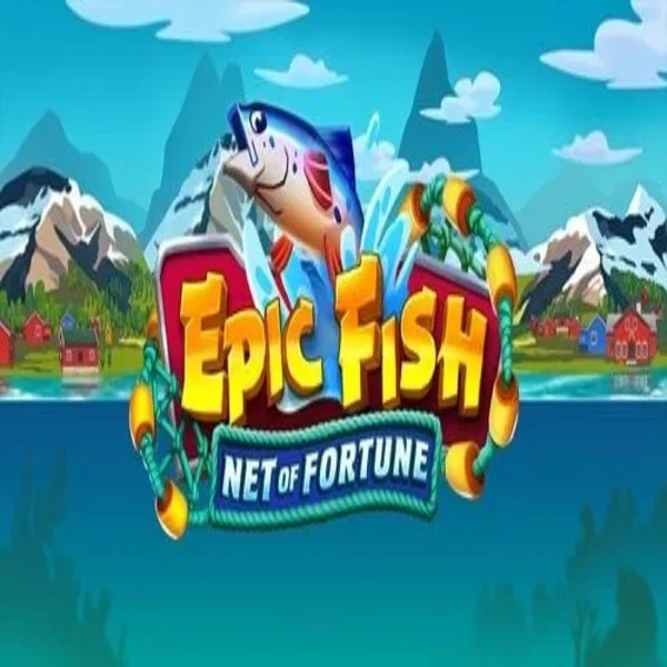 Epic Fish Net of Fortune slot logo by Quickspin at Slotosport CasinoEpic Fish Net of Fortune