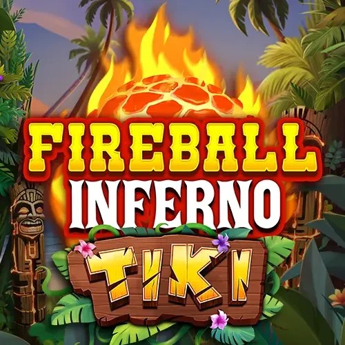 Fireball Inferno Tiki logo by NetEnt Slotosport Casino