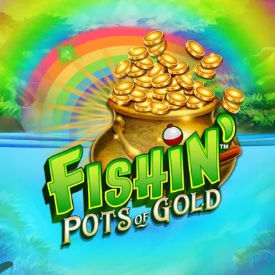 Fishin Pots Of Gold logo by Gameburger Studios at Slotosport CasinoFishin Pots Of Gold