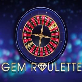 Gem Roulette online game logo by iSoftBet on slotosport-casino.uk