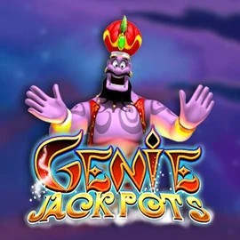 Genie Jackpots logo by Blueprint Gaming at Slotosport Casino