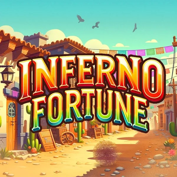 Logo of Inferno Fortune from Atomic Slot Lab at Slotosport Casino