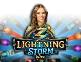 Lightning Storm logo by Evolution at Slotosport Casino