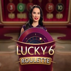 Official Live Casino logo: Lucky 6 Roulette by Pragmatic Play at Slotosport Casino
