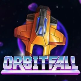 Logo of Orbitfall from ELK Studios at Slotosport Casino