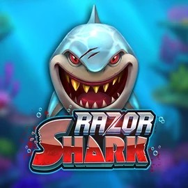 Razor Shark logo by Push Gaming at Slotosport CasinoRazor Shark