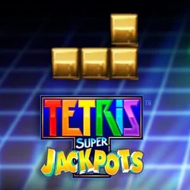 Jackpots logo of Tetris Super Jackpots from WMS at Slotosport Casino